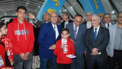 الشوربجى وسلامة والزناتي” يتفقدون كرنفال مجلة علاء الدين وورشها الفنية فى معرض الكتاب