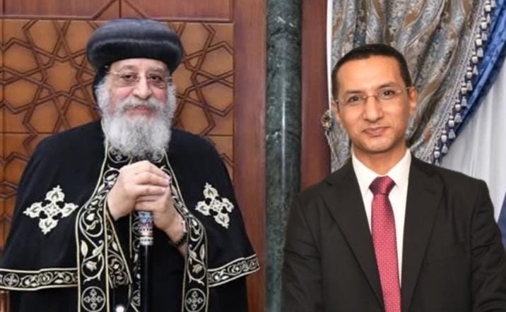 د. مينا يوحنا يهنئ البابا تواضروس بعيد القيامة ويؤكد: القيم الوطنية تجمعنا في كل مناسبة د. مينا يوحنا يهنئ البابا تواضروس بعيد القيامة ويؤكد: القيم الوطنية تجمعنا في كل مناسبة