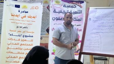 بالصور.. ورش تدريبية لتعزيز قدرات منظمات المجتمع المدنى بتمويل من الاتحاد الأوروبي