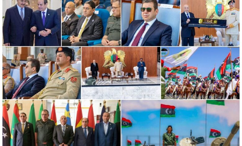 بمشاركه مصرية.. وبعد افتتاح مدينة المشير خليفة حفتر العسكرية غربي بنغازي.. المهندس هيثم حسين: العرض العسكري أثبت قوة وتماسك الشعب الليبي لمجابهة التحديات الأمنية بمشاركه مصرية.. وبعد افتتاح مدينة المشير خليفة حفتر العسكرية غربي بنغازي.. المهندس هيثم حسين: العرض العسكري أثبت قوة وتماسك الشعب الليبي لمجابهة التحديات الأمنية