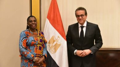 نائب رئيس الوزراء وزير الصحة يبحث مع مفوضة الاتحاد الإفريقي تعزيز التعاون الصحي المشترك