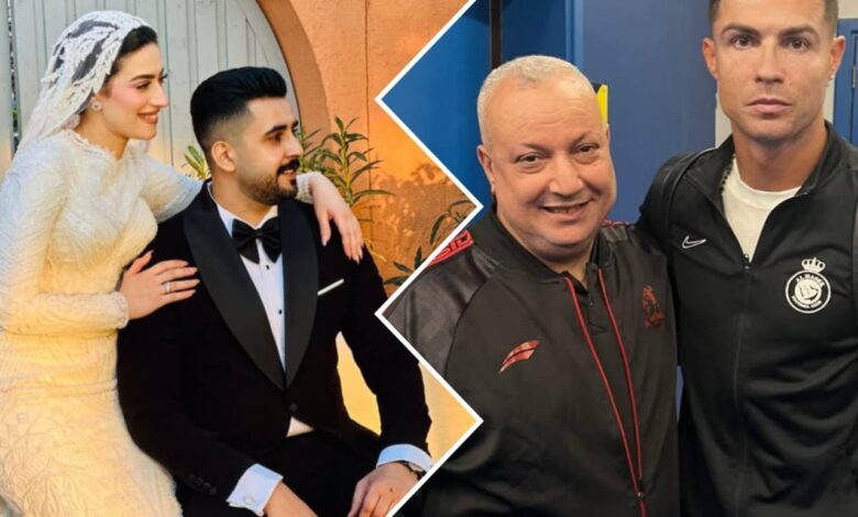 عبد الغني عوض يحتفل بزفاف نجله الكابتن رشاد بحضور قيادات رياضية وإعلامية عبد الغني عوض يحتفل بزفاف نجله الكابتن رشاد بحضور قيادات رياضية وإعلامية