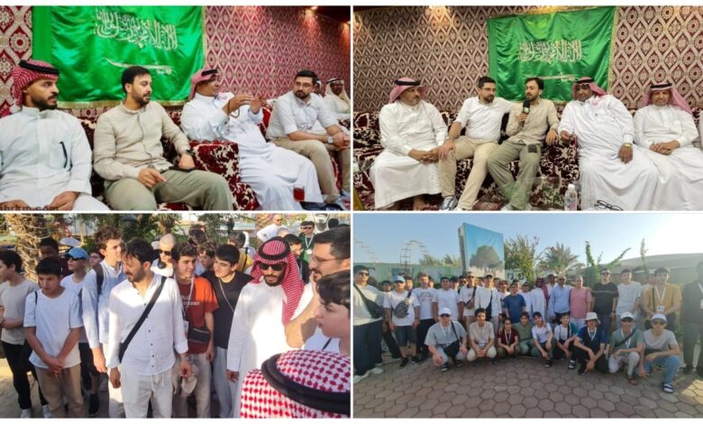 وفد من الطلاب المتفوقين وحفظة القرآن من تركيا يزور متحف صلح الحديبية بمكة المكرمة وفد من الطلاب المتفوقين وحفظة القرآن من تركيا يزور متحف صلح الحديبية بمكة المكرمة