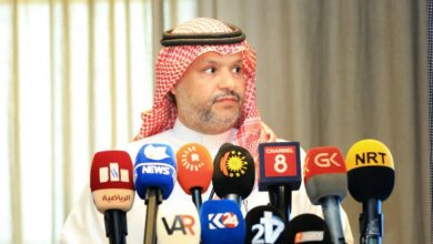 الدوسري: أربيل جاهزة للتحدي العالمي ولديها القدرة أن تكون عاصمة لكرة القدم المصغرة النسائية في العالم