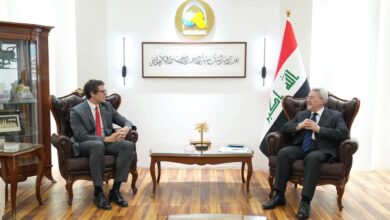 وكيل وزارة الخارجية العراقية يَستقبل القائم بالأعمال الألماني في بغداد