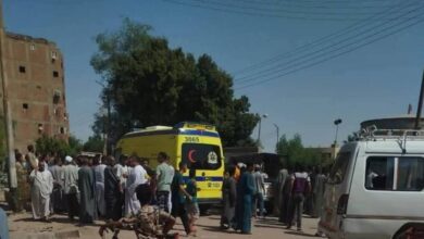 بالأسماء.. إصابة ١٢ شخص إثر انقلاب سيارة كبوت بالطريق الزراعي السريع أمام قرية الرغامة بكوم امبو