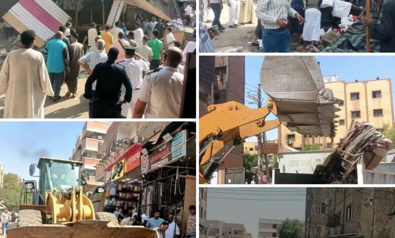 حملة مكبرة لرفع 85 حالة إشغال بشوارع بورسعيد وسعد زغلول ومنطقة معهد الفتيات الأزهرى بكوم أمبو حملة مكبرة لرفع 85 حالة إشغال بشوارع بورسعيد وسعد زغلول ومنطقة معهد الفتيات الأزهرى بكوم أمبو