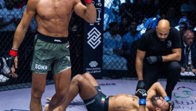 المقاتل المصري “عمر الدفراوي” يترقب التحدي التاريخي في بطولة “PFL MENA”