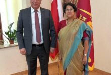 السفير الفلسطيني لدي مملكة البحرين يلتقي بنظيرته السريلانكية في المنامة السفير الفلسطيني لدي مملكة البحرين يلتقي بنظيرته السريلانكية في المنامة