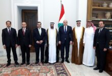 رئيس الجمهورية اللبنانية يستقبل رئيس البرلمان العربي ويؤكد: لبنان جزء لا يتجزأ من العالم العربي 