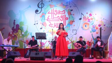 “أميرة رضا” تشدو بأغانى كبار نجوم الطرب على ساحة الهناجر