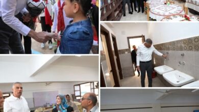 استعدادات مكثفة بمدارس أسوان للعام الدراسي الجديد.. وتشديد الرقابة على سائقي الحافلات المدرسية