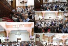 محافظ أسوان يؤدى صلاة الجمعة بمسجد كيما الكبير .. ويستمع لمطالب المواطنين