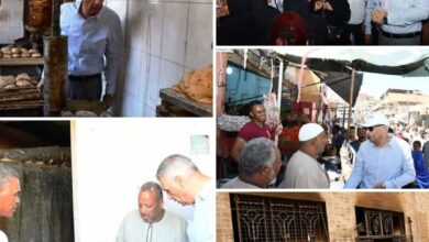 محافظ أسوان يشدد على احكام السيطرة على الأسواق والمخابز والمجازر