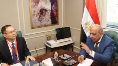 وزير الكهرباء والطاقة المتجددة يبحث مع مجموعة “XD” الصينية سبل دعم وتطوير الشراكة القائمة بين الشركة وقطاع الكهرباء وزير الكهرباء والطاقة المتجددة يبحث مع مجموعة “XD” الصينية سبل دعم وتطوير الشراكة القائمة بين الشركة وقطاع الكهرباء