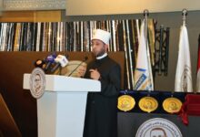 وزير الأوقاف يشهد احتفالية تسليم جائزة الدكتور محمد ربيع ناصر للبحث العلمي في دورتها الثامنة وزير الأوقاف يشهد احتفالية تسليم جائزة الدكتور محمد ربيع ناصر للبحث العلمي في دورتها الثامنة