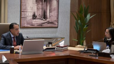 رئيس الوزراء يتابع مع محافظ البحيرة ملفات العمل والموقف التنفيذي لعدد من المشروعات التنموية والخدمية رئيس الوزراء يتابع مع محافظ البحيرة ملفات العمل والموقف التنفيذي لعدد من المشروعات التنموية والخدمية