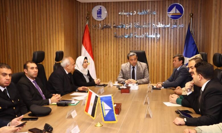 محافظ دمياط يتابع فتح اللجان الانتخابية بجولة الاعادة لانتخابات مجلس النواب