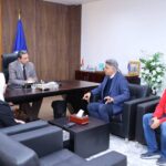 محافظ دمياط يلتقى مع ممثلى الهيئة القومية لمياه الشرب والصرف الصحي لمتابعة الموقف الخاص بعدد من المشروعات