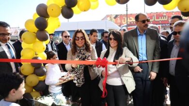  وزيرة التخطيط والتنمية الاقتصادية والتعاون الدولي ووزيرة التنمية المحلية ومحافظ سوهاج يتفقدون ممشى كورنيش النيل ويفتتحون حديقة مدينة ناصر العامة