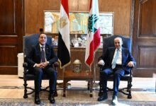 رئيس مجلس النواب اللبناني يستقبل الدكتور مصطفى مدبولي