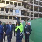 وزير الاستثمار والتجارة الخارجية يتفقد مشروع تطوير مبني وزارة الداخلية ب ” لاظوغلي”