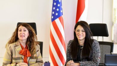 وزيرة التخطيط والتنمية الاقتصادية والتعاون الدولي تستقبل سفيرة الولايات المتحدة الأمريكية بالقاهرة لمناقشة تطوير العلاقات الاقتصادية المشتركة