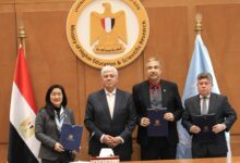 وزير التعليم العالي يشهد توقيع اتفاق ثلاثي بين وزارتي التعليم العالي والخارجية وبرنامج الأمم المتحدة الإنمائي لتحويل مصر إلى مجتمع معرفي مبتكر مستدام