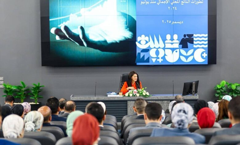 وزيرة التخطيط والتنمية الاقتصادية والتعاون الدولي تلتقي الملحقين العسكريين المرشحين للعمل بالخارج