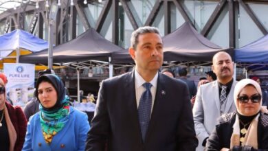 محافظ دمياط يفتتح أكبر تجمع للمشروعات البيئية