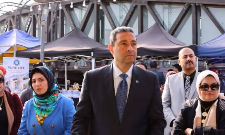 محافظ دمياط يفتتح أكبر تجمع للمشروعات البيئية