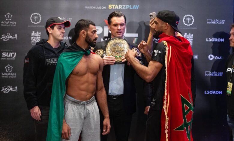 مدينة الخبر تستعد لليلة الحسم غداً في نهائيات PFL MENA