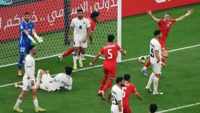 منتخب فلسطين يخطف تعادل قاتلاً أمام تونس في كأس العرب منتخب فلسطين يخطف تعادل قاتلاً أمام تونس في كأس العرب