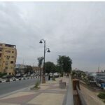 السحب والغيوم كثيفة تغطى سماء أسوان