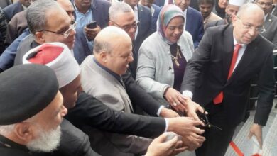 إفتتاح فرع جديد للبنك الأهلى فى الرديسية بإدفو