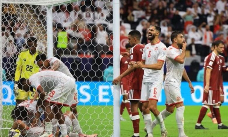 تونس رغم الفوز على قطر الا انهم يودعان كأس العرب