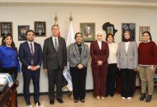 السفير الفلسطيني يبحث مع رئيس المجلس القومي للمرأة سبل دعم جهود السيدات القادمات من قطاع غزة