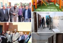 إنهاء المشروع المتكامل للصيانة الشاملة لرفع كفاءة وتطوير مدرسة أبا زيد الرسمية للغات بأسوان