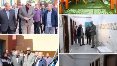 إنهاء المشروع المتكامل للصيانة الشاملة لرفع كفاءة وتطوير مدرسة أبا زيد الرسمية للغات بأسوان