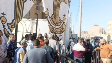 توافد المواطنين على اللجان الانتخابية بأسوان للإدلاء بأصواتهم