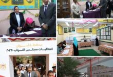 محافظ أسوان يتفقد اللجان الإنتخابية فى اليوم الأول لجولة الإعادة للمرحلة الأولى لإنتخابات مجلس النواب