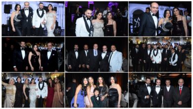 مجدي فرحات يحتفل بزفاف نجله أمين.. وبوسي تشعل أجواء الحفل