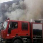 إصابة  طفلة و5 أشخاص  فى حريق داخل شقة بأسوان