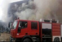 إصابة  طفلة و5 أشخاص  فى حريق داخل شقة بأسوان