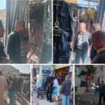 لليوم الثاني حملة مكبرة لإزالة التعديات والاشغالات بإدفو