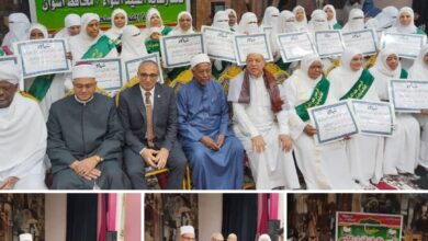 تكريم 41 سيدة من حافظات القرآن الكريم ضمن حلقات الشيخ شعيب أبو سلامة