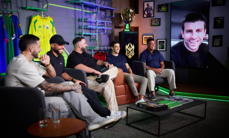 بيكيه ورونالدو وكاكا يعلنون تنظيم كأس الملوك للمنتخبات 2026 في البرازيل بمشاركة عربية