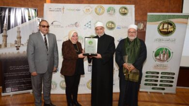 وزارة الشباب والرياضة تشارك في الحفل الختامي السنوي لأنشطة «المنظمة العالمية لخريجي الأزهر»