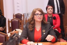 د امال ابراهيم تلقي كلمة في مؤتمر صورة العرب وحوار الثقافات .. رؤية مستقبلية