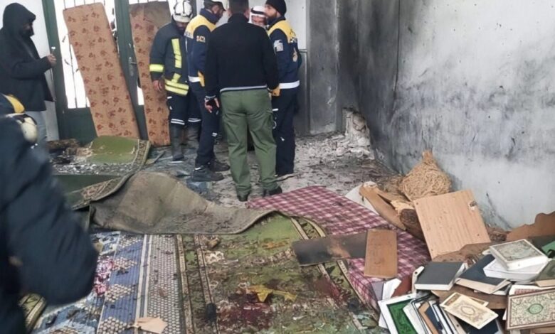 الأزهر يدين التفجير الإرهابي الذي وقع في أحد المساجد في حمص